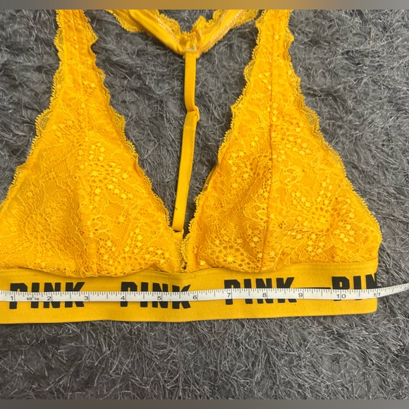 Victoria’s Secret PINK Yellow Lace Bralette! - Picture 9 of 12
